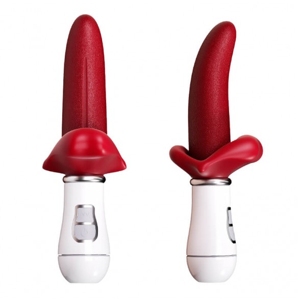 MizzZee - MouthLick Tongue Wand (Chargeable - Red) MizzZee - MouthLick Tongue Wand (Chargeable - Red)